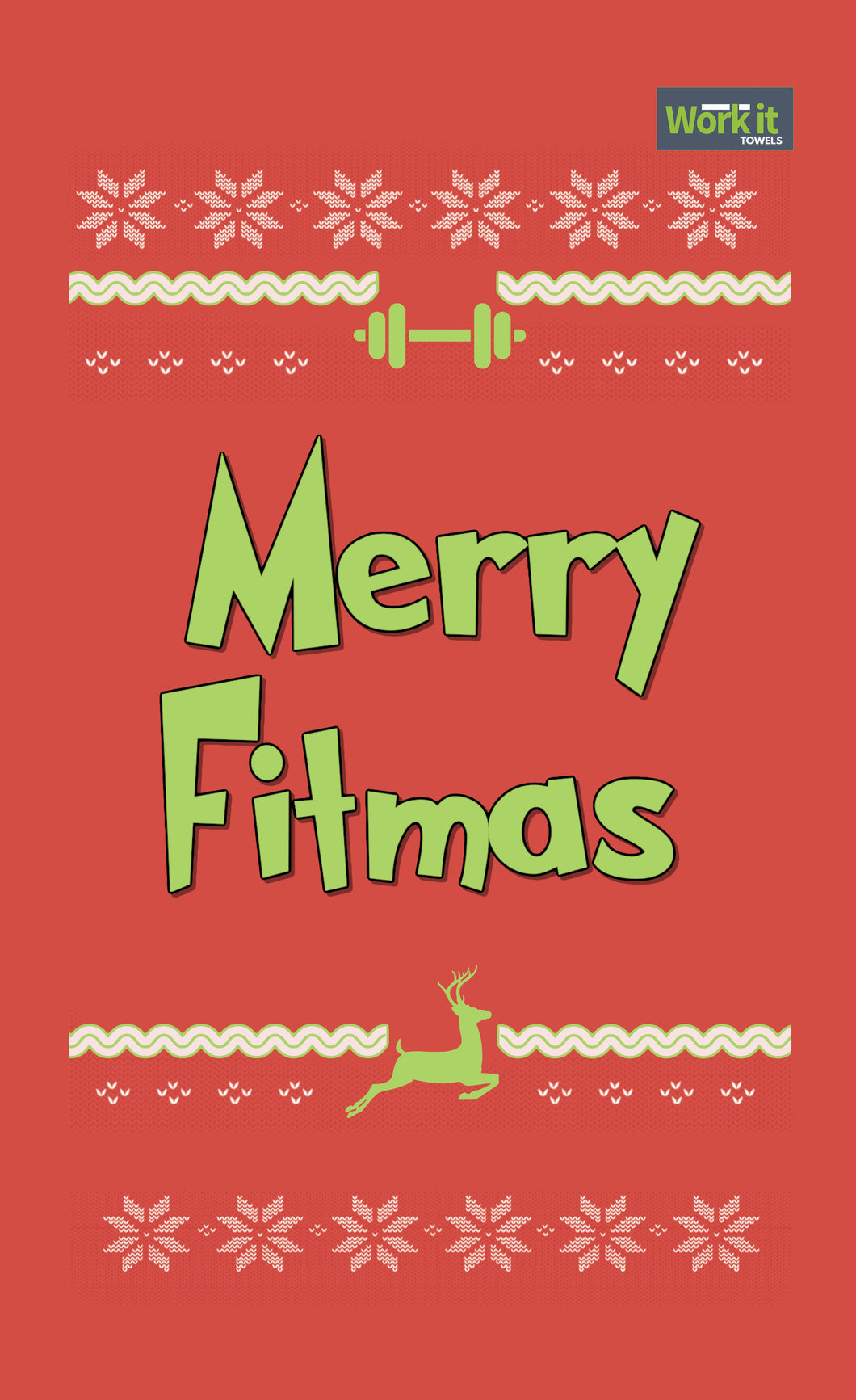 Merry Fitmas - work it towels